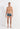 Full-body view of a men model wearing HO blue print  Trunk