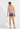 General view of a men model wearing HO blue print  Trunk