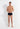 Full-body view of a men model wearing HO black print  Trunk