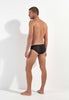 General view of a men model wearing HO black  Comfort Briefs