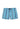 Front cutout view of HO turquoise print  Beach Boxer
