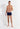 Full-body view of a men model wearing HO navy/navy stripes cotton Boxer Briefs 2p