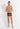 General view of a men model wearing HO navy/navy stripes cotton Boxer Briefs 2p