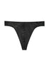 Front cutout view of HO black  G-String