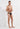 Full-body view of a men model wearing HO black  G-String