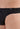 Close-up view of a men model wearing HO black  G-String