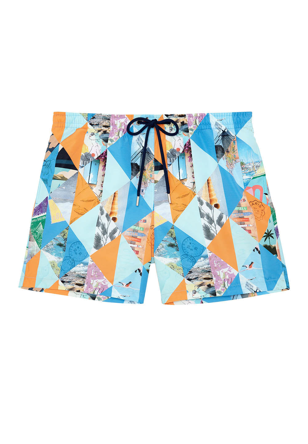 Front cutout view of HO blue print  Beach Boxer