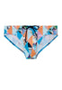Front cutout view of HO blue print  Swim Mini Briefs