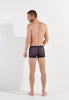 General view of a men model wearing HO navy  Boxer Briefs