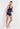 General view of a men model wearing HO navy  Rowing