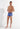 General view of a men model wearing HO blue print  Boxer Briefs HO1
