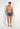 Full-body view of a men model wearing HO navy print  Boxer Briefs