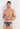 Front view of a men model wearing HO navy print  Swim Mini Briefs
