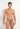 General view of a men model wearing HO multico print  G-String