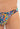 Close-up view of a men model wearing HO multico print  G-String