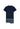 Front cutout view of HO navy print cotton Short Sleepwear