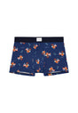 Front cutout view of HO navy print  Boxer Briefs