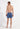 General view of a men model wearing HO navy print  Beach Boxer