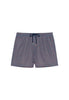 Front cutout view of HO turquoise print  Beach Boxer