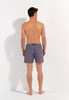 General view of a men model wearing HO turquoise print  Beach Boxer