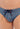 Close-up view of a men model wearing HO turquoise print  Swim Mini Briefs