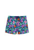 Front cutout view of HO navy print  Beach Boxer