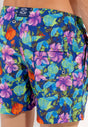 General view of a men model wearing HO navy print  Beach Boxer