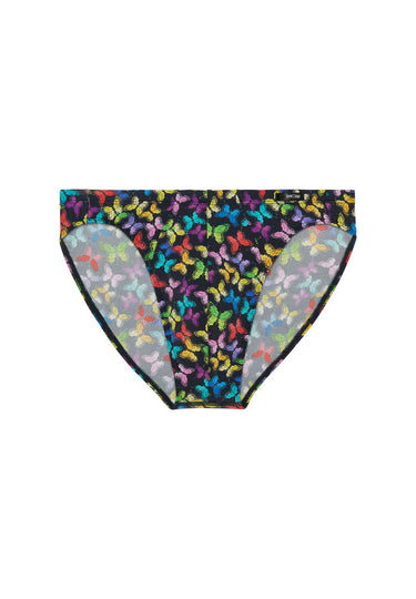 Front cutout view of HO multico print  Comfort Micro Briefs