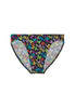 Front cutout view of HO multico print  Comfort Micro Briefs