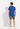 General view of a men model wearing HO multico print cotton Short Sleepwear