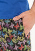 General view of a men model wearing HO multico print cotton Short Sleepwear