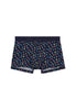 Front cutout view of HO multico print modal/viscose/tencel Boxer Briefs HO1