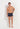 Full-body view of a men model wearing HO multico print modal/viscose/tencel Boxer Briefs HO1
