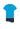 Front cutout view of HO multico print cotton Short Sleepwear