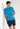Front view of a men model wearing HO multico print cotton Short Sleepwear
