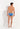 General view of a men model wearing HO blue print  Swim Micro Briefs