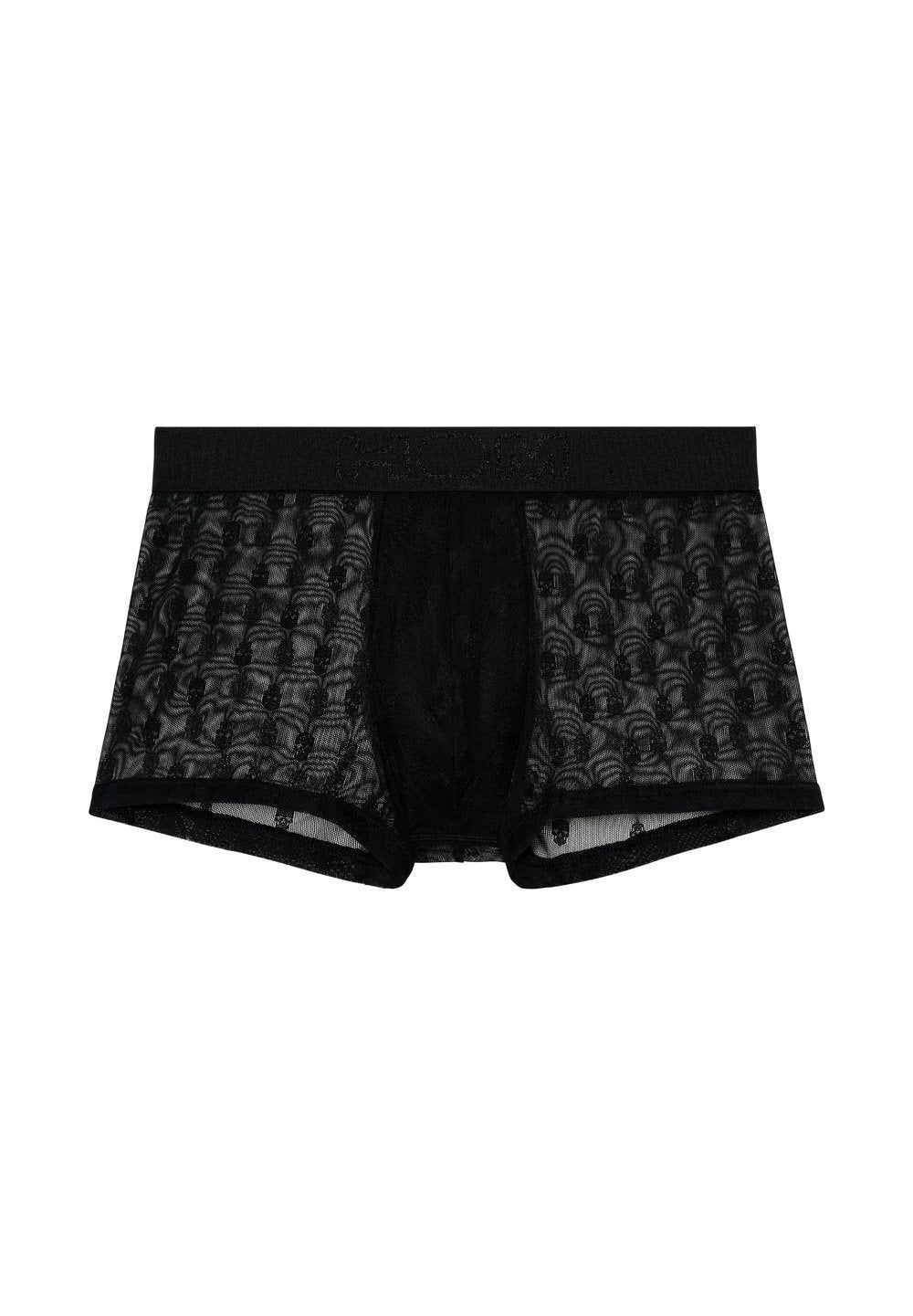 Front cutout view of HO black  Trunk