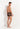 General view of a men model wearing HO black  Trunk