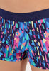 Close-up view of a men model wearing HO multico print  Boxer Briefs