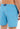 General view of a men model wearing HO turquoise print  Beach Boxer