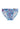 Front cutout view of HO turquoise print  Comfort Micro Briefs