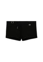 Front cutout view of HO black  Swim Shorts
