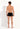 General view of a men model wearing HO black  Swim Shorts