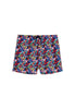 Front cutout view of HO multico print  Beach Boxer