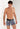 Front view of a men model wearing HO multico print  Boxer Briefs