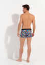 General view of a men model wearing HO multico print  Boxer Briefs