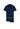 Front cutout view of HO navy print cotton Short Sleepwear