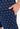 General view of a men model wearing HO navy print cotton Short Sleepwear