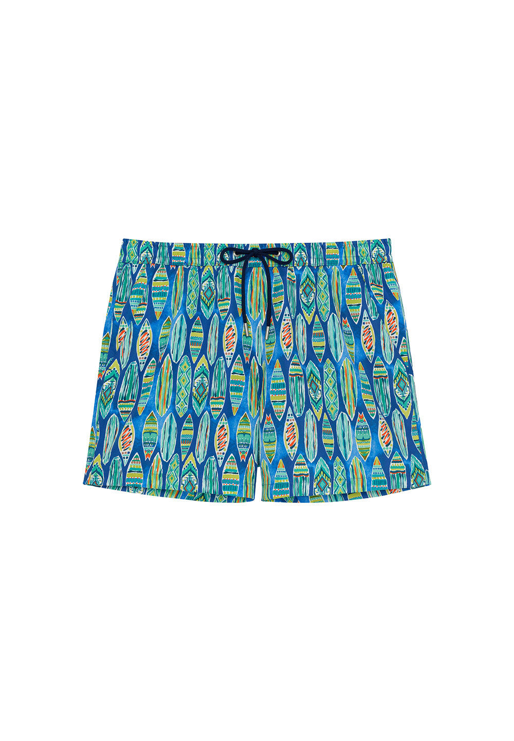 Front cutout view of HO blue print  Beach Boxer