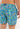 General view of a men model wearing HO blue print  Beach Boxer